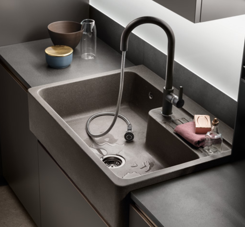 Luxury modern kitchen sink