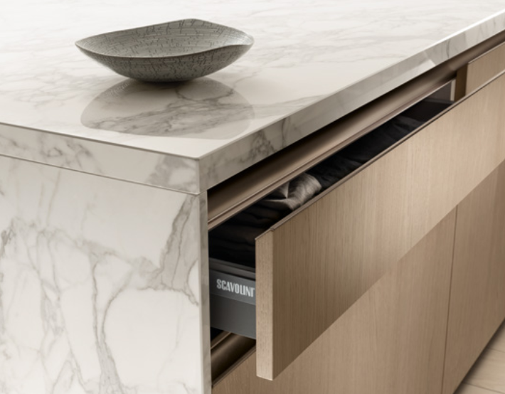 luxury marble kitchen