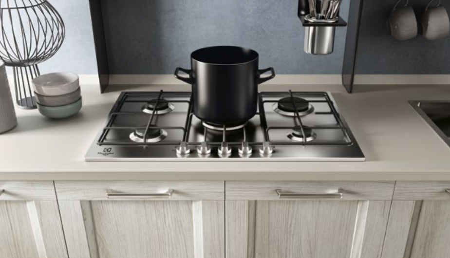 Luxury modern kitchen stove