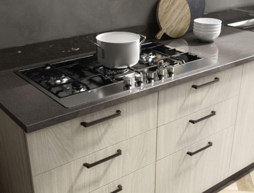 Luxury modern kitchen stove